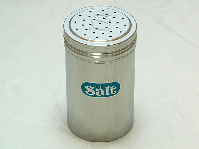 カシワ　調味料缶　スーパージャンボ　塩