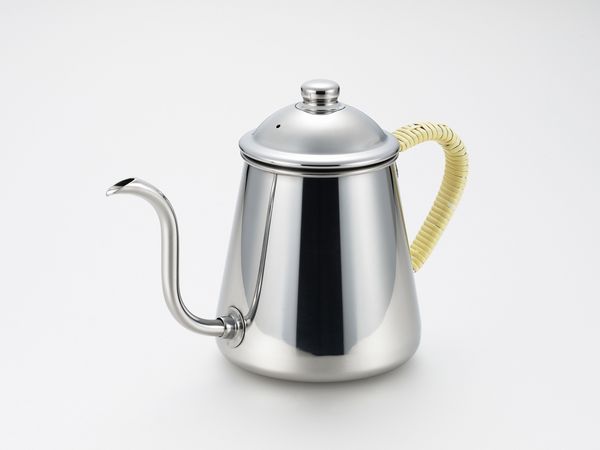 タカヒロ コーヒードリップポット(電磁調理器対応) 0.9L 籐巻 タカヒロ コーヒードリップポット(電磁調理器対応) 0.9L 籐巻